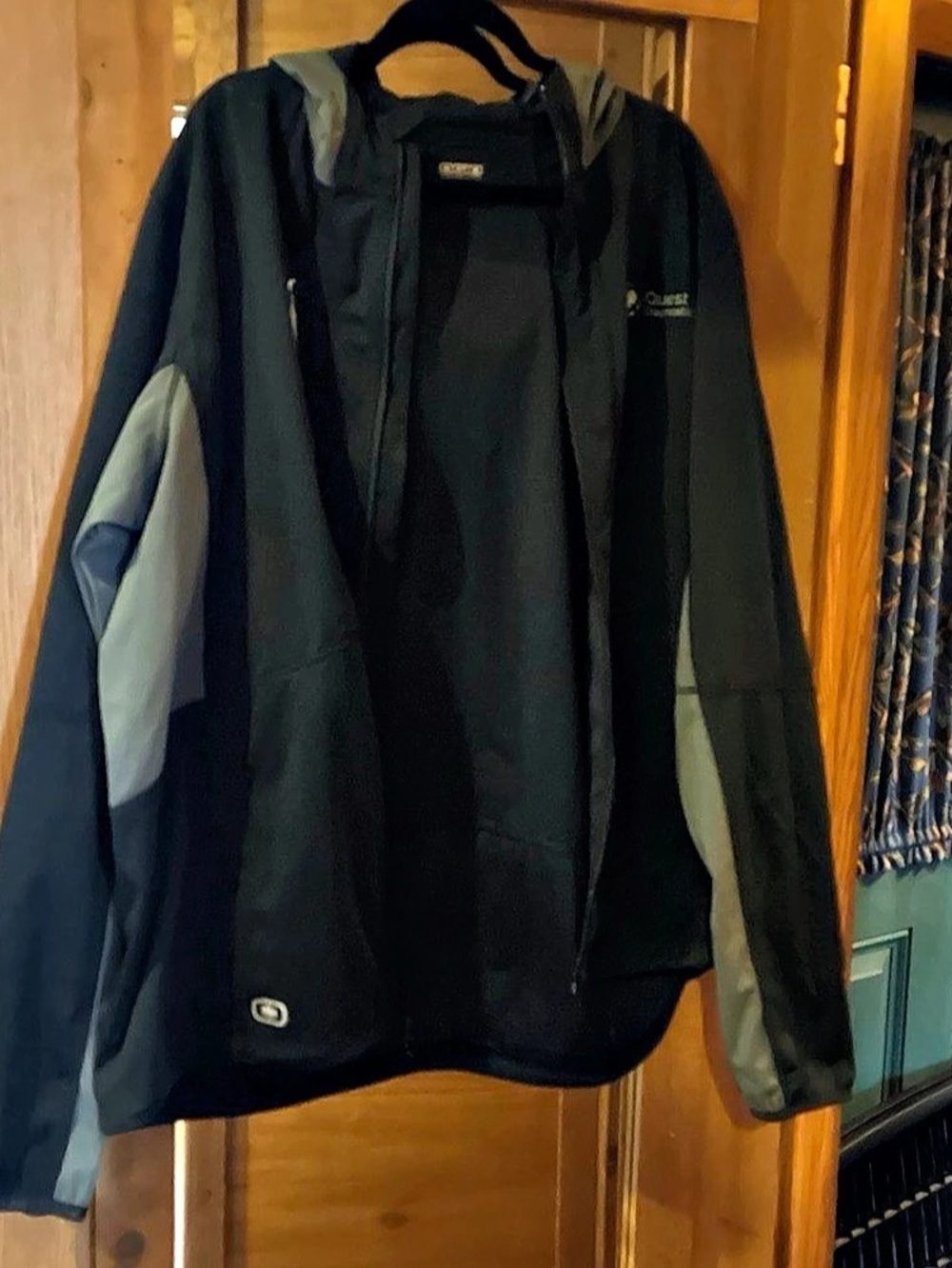 Ogio Endurance Stealth Full-Zip Jacket Performance Jacket in Black & Gray Like N